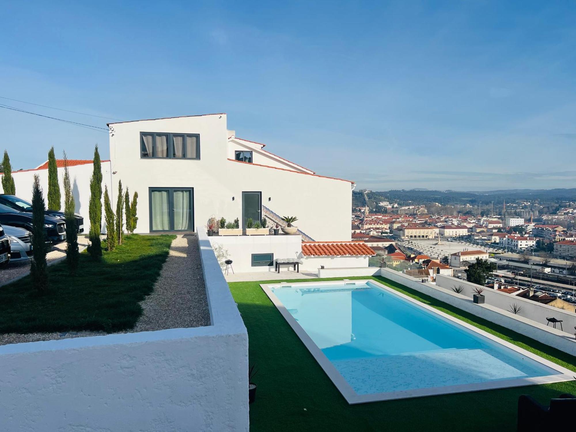 Vila Pombal Tomar Apartments - Pool & City Views Exterior photo